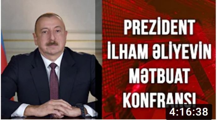 Prezident İlham Əliyevin Mətbuat konfransı (26.02.2021)