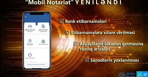 Yeni mobil xidmətlər istifadəyə verilib