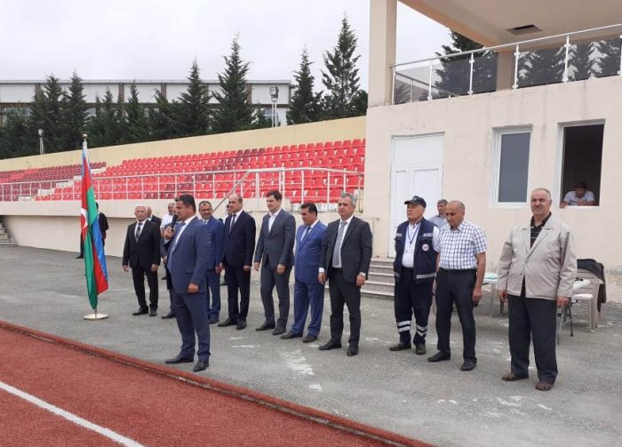 "Basketbol" idman növü üzrə rayonumuzu şəhər 6 saylı tam orta məktəbin, "Futbol" idman növü üzrə isə şəhər 10 saylı tam orta məktəbin komandası təmsil etmişlər.