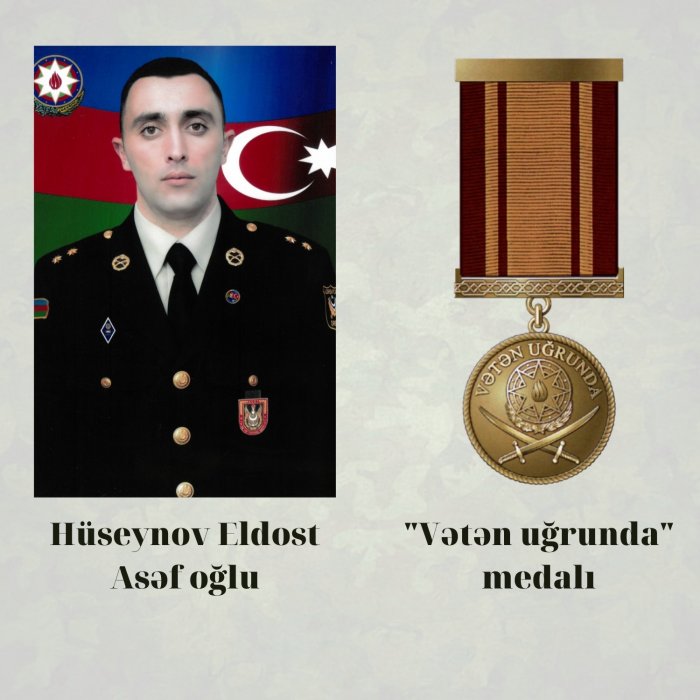 Şəhid Hüseynov Eldost Asəf oğlu.