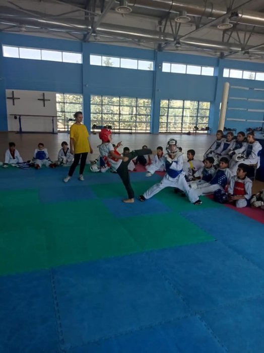 Bu gün Şamaxı Olimpiya Mərkəzində Şamaxı  Şəhidlərinə həsr olunmuş Taekvondo idman növü üzrə Şamaxı və Göyçay taekvondo komandalarının yoldaşlıq görüşü keçirilmişdir.