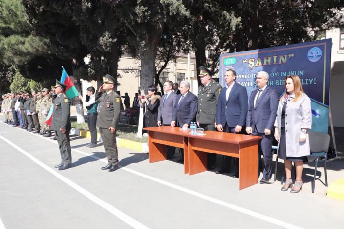 Sumqayıtda "Şahin" hərbi-idman oyununun şəhər birinciliyi keçirilmişdir.