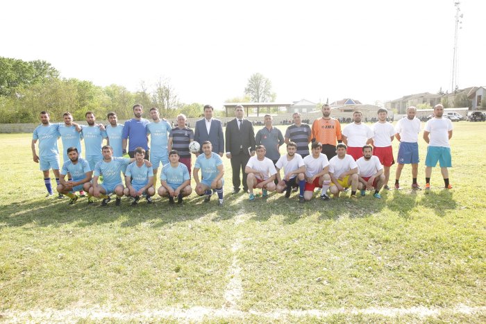 Xaçmazda futbol üzrə rayon turniri start götürüb.