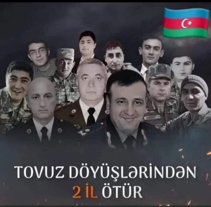 Tovuz döyüşlərindən 2 il ötür. Şəhidlərimizi hörmət və ehtiramla yad edirik.