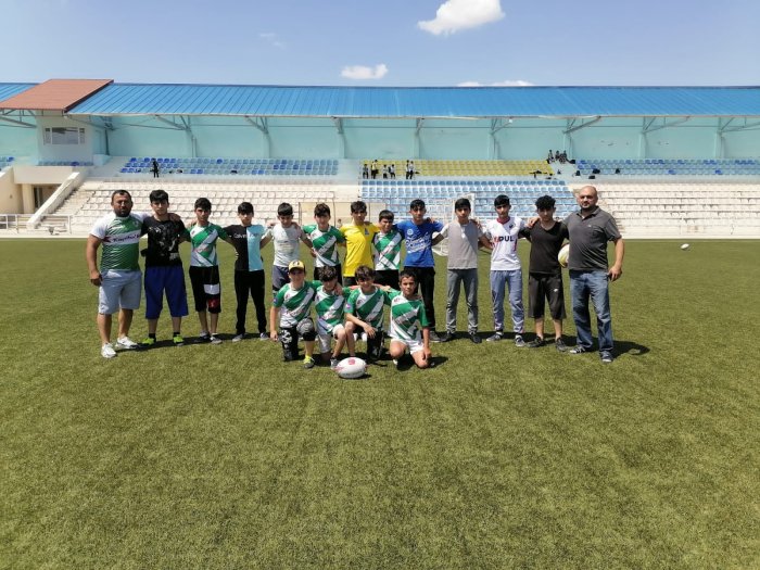 Qarabağ reqbi klubunun Sumqayıt Qasırğası komandası ilə Şamaxı Olimpiya Mərkəzinin reqbi komandası arasında yoldaşlıq görüşü keçirilmişdir.