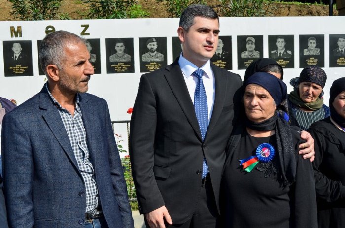 Vətən müharibəsi şəhidləri Səfərov Ceyhun Akif oğlu və Cabbarov Vidadi Cəbrayıl oğlunun xatirəsi yad edilib