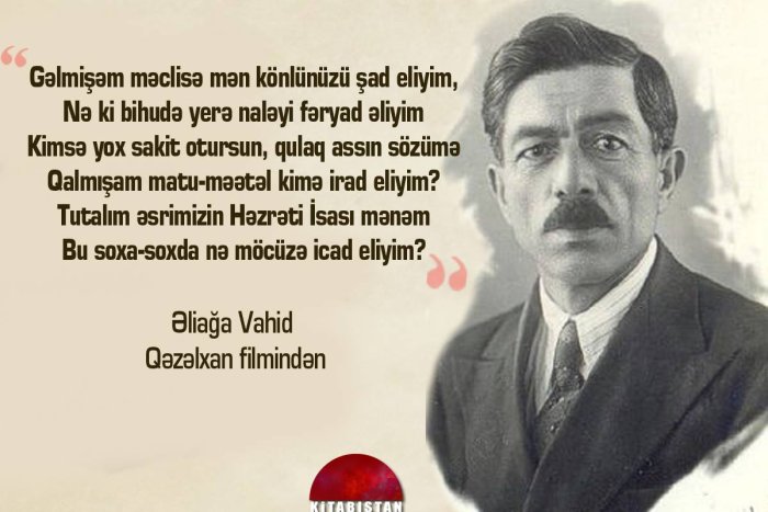 Tutalım əsrimizin həzrəti İsası mənəm, Bu soxa-soxda nə möcüzə icad eləyim?- Kimlərəsə tutarlı cavab.