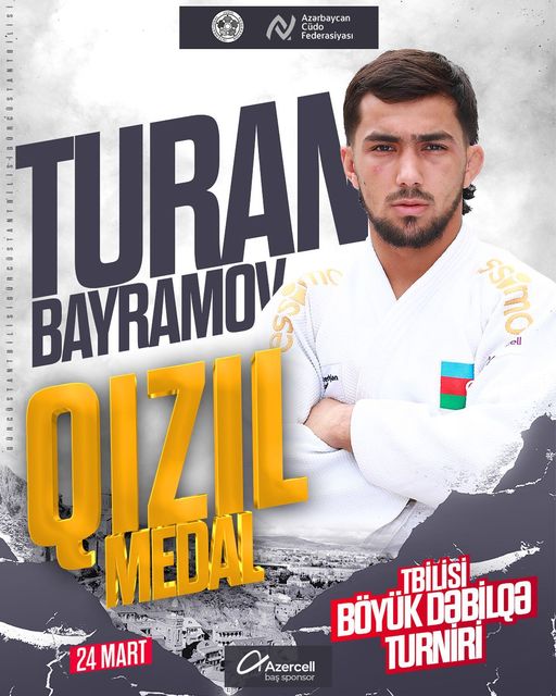 Turan Bayramov Tbilisi Böyük Dəbilqə turnirində qızıl medal qazandı.