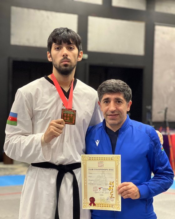 Taekvondoçumuz klublararası Avropa çempionatında bürünc medal qazanıb.