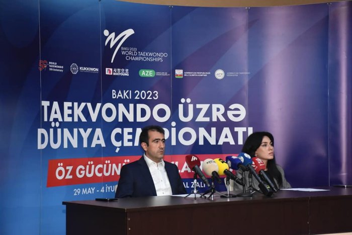 16 May tarixində Bakı 2023 Taekvondo üzrə Dünya Çempionatı çərçivəsində növbəti mətbuat konfransı keçirildi.