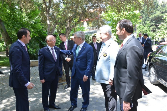 BOK və WT prezidentləri Azərbaycan Taekvondo Federasiyasında olublar.