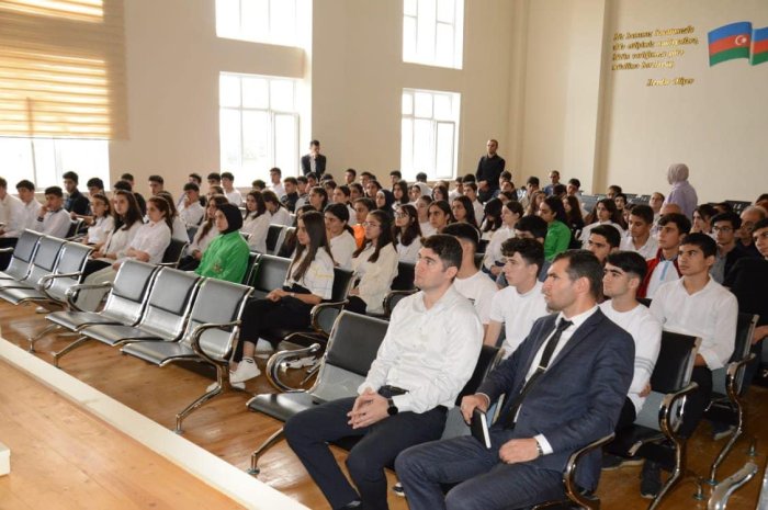 “Narkomaniyaya və erkən nikaha yox deyək!” mövzusunda maarifləndirici görüş keçirildi.