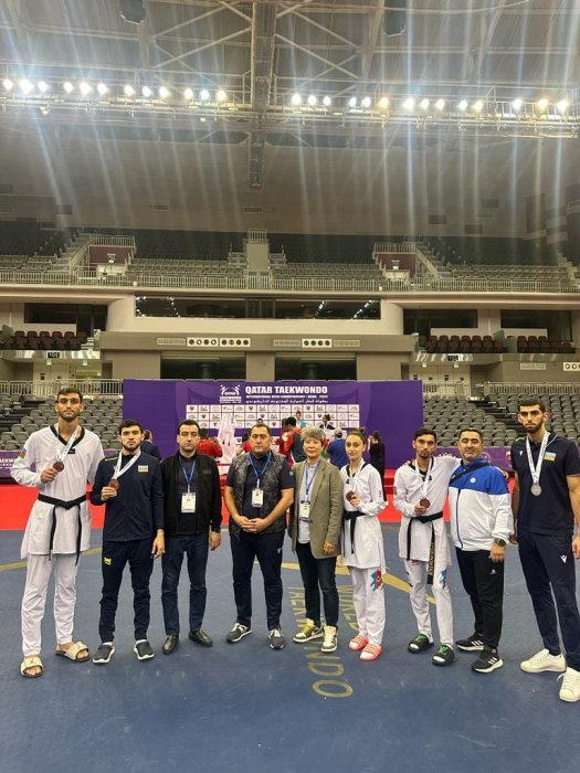 Taekvondoçularımız Dohada 5 medal qazanıblar.