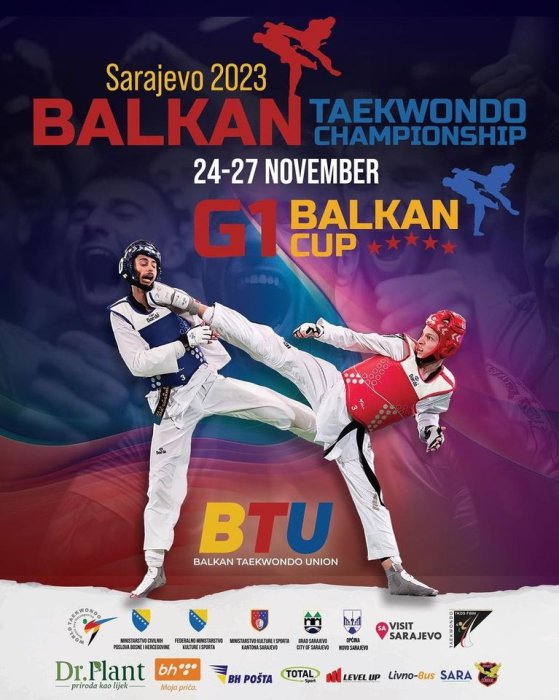 Takevondoçularımız “Balkan Cup”da mübarizə aparacaq.