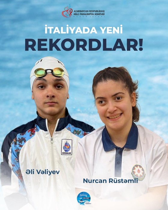 Əli Vəliyev və Nurcan Rüstəmli şəxsi rekordlarını yenilədilər!