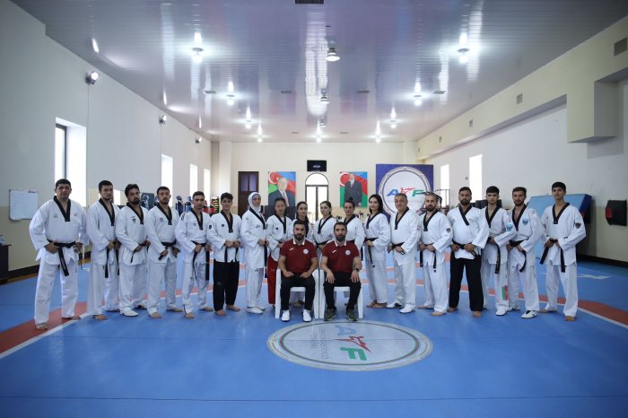 Azərbaycan Taekvondo Federasiyasının (ATF) idman zalında pumse üzrə hakimlik seminarı keçirilib.