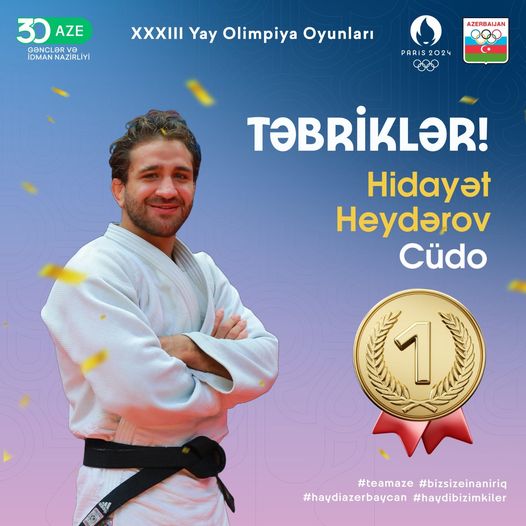 Hidayət Heydərov Olimpiya çempionu oldu!