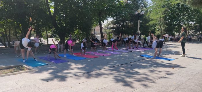 “İdman hamı üçün” layihəsi çərçivəsində “Gimnastika hamı üçün” idman tədbiri keçirildi.