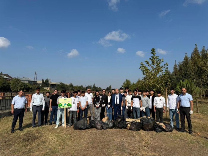 Masallıda "Yaşıl dünya naminə həmrəylik ili" çərçivəsində “Təbiətimizi qoruyaq” adlı təmizlik aksiyası keçirildi.