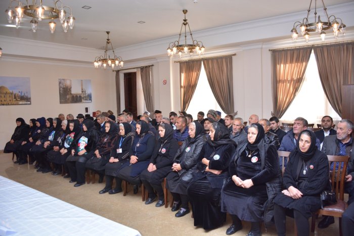 Şamaxıda “Vətənpərvərlik nümunəsi: qazilik və şəhidlik məqamı” mövzusunda tədbir keçirilib.