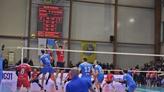 FHN-in voleybol komandası ölkə kubokunun qalibi olub.