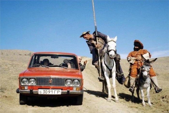 Migel de Servantesin yazdığı "Ağıllı zadəgan Don Kixot"