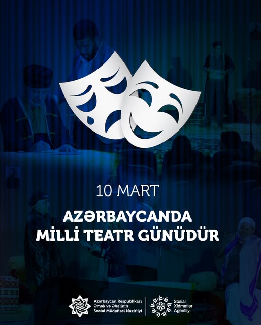 Azərbaycan teatrının yaranmasının 152-ci ildönümü qeyd edilir.