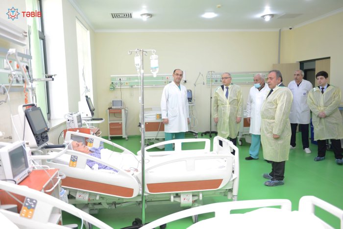Şamaxı Rayon Mərkəzi Xəstəxanasının Anesteziologiya və reanimasiya şöbəsi əsaslı təmir edilib.