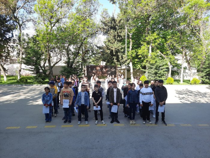 Lütfi Zadə adına riyaziyyat-məntiq olimpiadası və Məktəblilərarası fənn müsabiqələrinin yarımfinal turu keçirilib. Lütfi Zadə adına riyaziyyat-məntiq olimpiadası və Məktəblilərarası fənn müsabiqələrinin yarımfinal turu keçirilib.