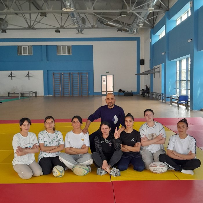Şamaxı Olimpiya Mərkəzinin Reqbi qızlar kamandası Özbəkistan səfərinə hazırlaşır....