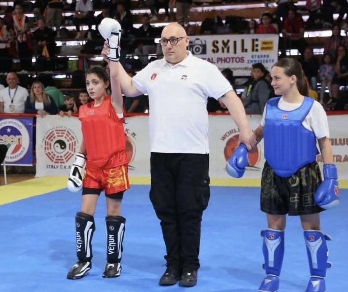 Əminə Əliyeva Kunq-fu üzrə Dünya Çempionatının finalına yüksəldi. Əminə Əliyeva Kunq-fu üzrə Dünya Çempionatının finalına yüksəldi.