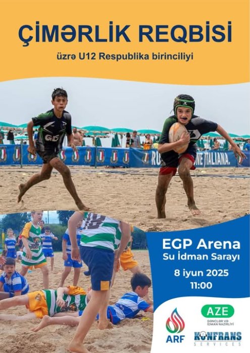 Çimərlik Reqbisi üzrə U12 Respublika birinciliyi. Çimərlik Reqbisi üzrə U12 Respublika birinciliyi.