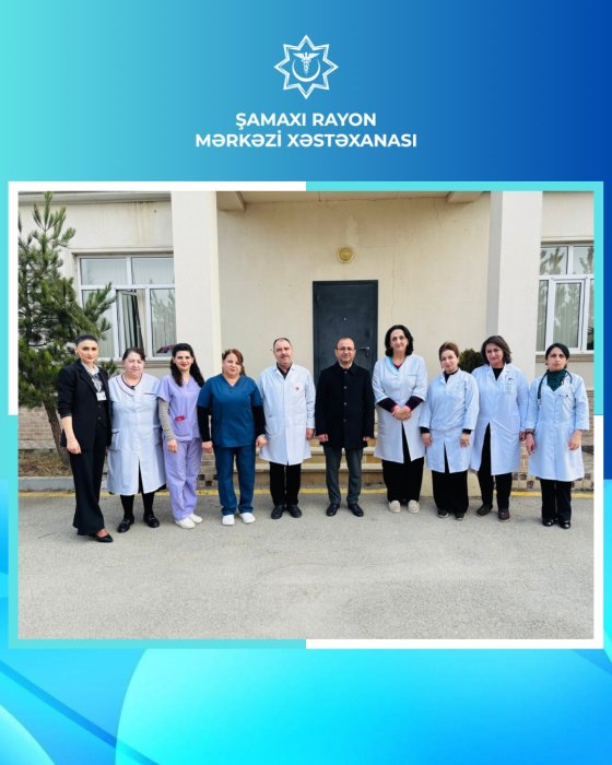 Şamaxı Rayon Mərkəzi Xəstəxanasının ixtisaslı həkim heyəti Şamaxı rayonunun Quşçu kəndinə səyyar həkim qəbulu keçirmək məqsədilə səfər edib.