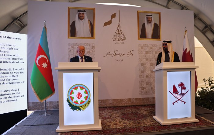 Nazir Kəmaləddin Heydərov Qətər Dövlətinin Milli günü münasibətilə təşkil olunmuş rəsmi qəbulda iştirak edib