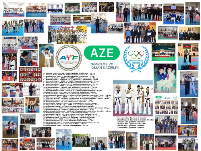 Şamaxı Olimpiya Mərkəzinin taekvondo bölməsi-Foto